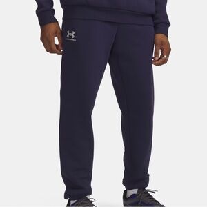 Under Armour Icon Fleece Men's Dark Blue Navy‎ Joggers size XL
